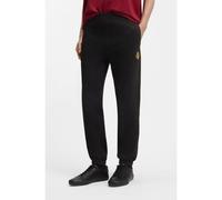 BOSS Pantalones de chándal del año del caballo en felpa de algodón con logo de diseño - StyleWei_CNY, 50556428 Negro M