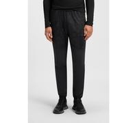 BOSS Pantalones de chándal deportivos en tejido técnico con estampado gráfico - StyleJT_Jump Long, 50548448 Azul oscuro M