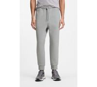 BOSS Pantalones de chándal en algodón elástico con detalle de logo - StyleHadiko, 50555505 Gris claro S