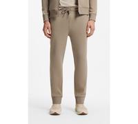 BOSS Pantalones de chándal en algodón elástico con detalle de logo - StyleHadiko, 50555505 Marrón claro S