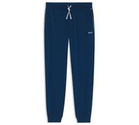 BOSS Pantalones de chándal en algodón elástico con logo bordado - StyleMix&Match Pants, 50515305 Azul L