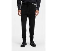 BOSS Pantalones de chándal en felpa de algodón con aplique de logo - StyleSestart, 50509303 Negro XXXL