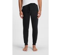 BOSS Pantalones de chándal en felpa de algodón con logo estampado - StyleAuthentic Pants, 50545565 Negro M