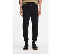 BOSS Pantalones de chándal en felpa de algodón con rayas de la marca - StyleC-Locsin 10, 50555109 Negro XXL