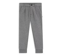 BOSS Pantalones de chándal para niños de algodón con monograma Double B - StyleJ52292/A4610A, J52292 Gris oscuro 126