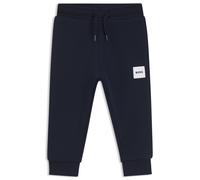 BOSS Pantalones de chándal para niños de forro polar con etiqueta con logo - StyleJ52853/84903A, J52853 Azul oscuro 94