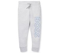 BOSS Pantalones de chándal para niños en algodón con logo vertical estampado - StyleJ51154/A3210A, J51154 Gris claro 162