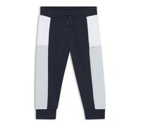 BOSS Pantalones de chándal para niños en forro polar de algodón con bloques de color - StyleJ52429/84918M, J52429 Azul oscuro 81