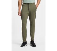 BOSS Pantalones de chándal regular fit a rayas en jacquard - StyleKN_Active Push TR, 50553769 Oliva XXXL
