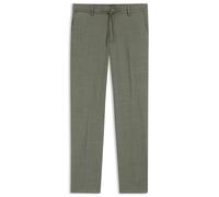 BOSS Pantalones de corte moderno en mezcla de lana - StyleP-Kane1-RDS, 50546926 Verde 34/34