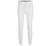 BOSS Pantalones de equitación de material superelástico con agarre especial en las rodillas - StyleJAMES KNEE GRIP BREECHES, B1M1302 Blanco M