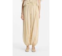 BOSS Pantalones de pernera ancha con modal - StyleC_Tindiana, 50573164 Amarillo claro 34