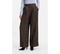 BOSS Pantalones de pernera ancha con tejido de espiga en mezcla de lana - StyleTianara, 50571272 Fantasía 40