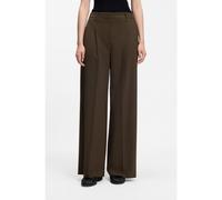 BOSS Pantalones de pernera ancha en tejido elástico con pinzas delanteras - StyleTiana4_IN, 50575945 Marrón 42