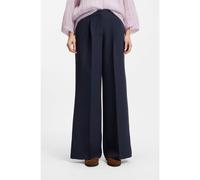 BOSS Pantalones de pernera ancha en tejido elástico - StyleC_Tiwi2, 50545580 Azul oscuro 34