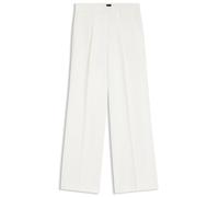 BOSS Pantalones de pernera ancha en tejido elástico - StyleC_Tiwi2, 50545580 Blanco 38