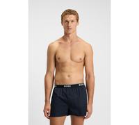 BOSS Pantalones de pijama de algodón suave con logotipo en la cintura - Style2P Boxer Shorts EW, 50545913 Azul XXL