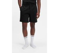 BOSS Pantalones de pijama de mezcla de algodón con estampado gráfico - StyleWaffleAOP Shorts, 50571393 Negro S