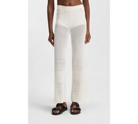 BOSS Pantalones de punto en tejido elástico con mezcla de estructuras - StyleC_Folie, 50535496 Natural XS
