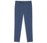 BOSS Pantalones de traje slim fit de lana, seda y lino - StyleH-Genius-B1-262, 50562605 Azul 50