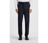 BOSS Pantalones de traje slim fit de lana virgen con elástico - StyleL-Glover-241-LC, 50509898 Azul oscuro 110