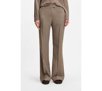 BOSS Pantalones flared fit en tejido de gabardina elástico - StyleTalia5, 50564488 Marrón 40