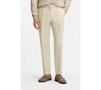 BOSS Pantalones formales de algodón - StyleC-Perin-PL-253, 50567905 Blanco 48