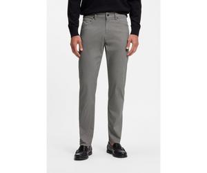 BOSS Pantalones Maine regular fit de algodón elástico estampado - StyleH-Re.Maine5, 50572766 Gris 31/32