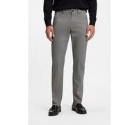 BOSS Pantalones Maine regular fit de algodón elástico estampado - StyleH-Re.Maine5, 50572766 Gris 32/32