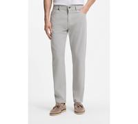 BOSS Pantalones Maine regular fit en sarga cepillada - StyleC-Re.Maine5, 50566958 Gris claro 30/32