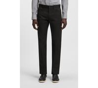 BOSS Pantalones Maine regular fit en satén de algodón - StyleP-Re.Maine5, 50543955 Negro 34/34