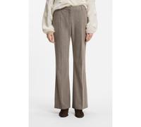 BOSS Pantalones modern fit acampanados en tejido de espiga de mezcla de lana - StyleC_Tanalea, 50567927 Gris estampado 44