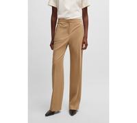 BOSS Pantalones regular fit de tejido elástico con bolsillos con cremallera - StyleTilda1, 50530904 Beige 46