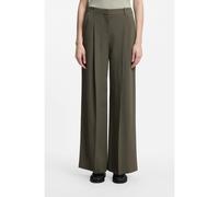 BOSS Pantalones regular fit en crepé elástico con raya diplomática - StyleTiana17, 50564491 Verde oscuro 38