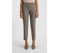 BOSS Pantalones regular fit en mezcla de lana con microestampado - StyleTiluna_sidezip6, 50545535 Gris 38