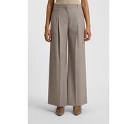 BOSS Pantalones regular fit en tejido de lana elástica de piel de tiburón - StyleTiana4, 50554534 Beige 42
