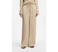 BOSS Pantalones relaxed fit con cordón en la cintura - StyleTavati2, 50556231 Beige claro 34