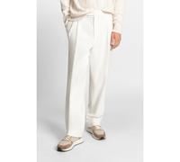 BOSS Pantalones relaxed fit de algodón elástico mercerizado - StyleC-Pat-DPL-BB-254, 50557358 Blanco 50
