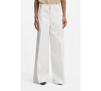 BOSS Pantalones relaxed fit de lona de algodón - StyleTrevisa, 50553682 Natural 36
