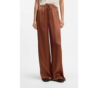 BOSS Pantalones relaxed fit de satén - StyleTavati2, 50565926 Marrón 34