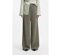 BOSS Pantalones relaxed fit en crepé japonés antiestático - StyleTianah, 50565810 Verde oscuro 44