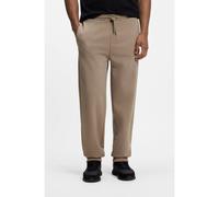 BOSS Pantalones relaxed fit en innovadora felpa de rizo - StyleJT_Long Pants, 50564096 Marrón S