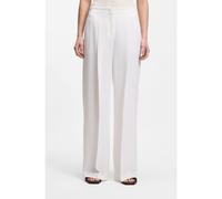 BOSS Pantalones relaxed fit en mezcla de lino - StyleTiana11, 50557443 Blanco 42