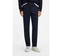 BOSS Pantalones slim fit de algodón elástico lavable - StyleC-Genius-TU-WG-261F, 50555035 Azul oscuro 54