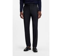 BOSS Pantalones slim fit de esmoquin con ribetes en mezcla de seda - StyleH-Genius-Tux-B1, 50566928 Negro 50