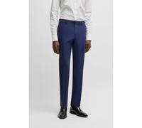BOSS Pantalones slim fit de lana virgen elástica - StyleH-Genius-MM-224, 50480009 Azul 110