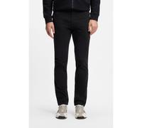 BOSS Pantalones slim fit de raso elástico sobreteñido - StyleChino_slim, 50510933 Negro 36/30