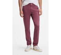 BOSS Pantalones slim fit de raso elástico sobreteñido - StyleChino_slim, 50510933 Rojo 33/36