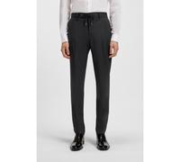 BOSS Pantalones slim fit de sarga de lana virgen - StyleH-Genius-DS-B1, 50469169 Negro 60