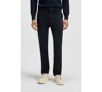 BOSS Chino_slim, Pantalones Planos Hombre, Dark Blue404 04, 34W / 34L